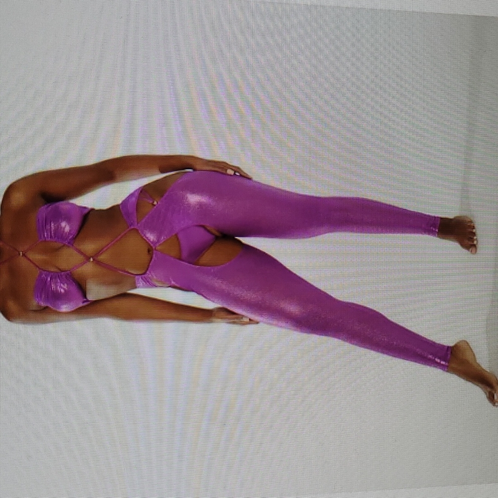 Savage fenty Crotchless catsuit